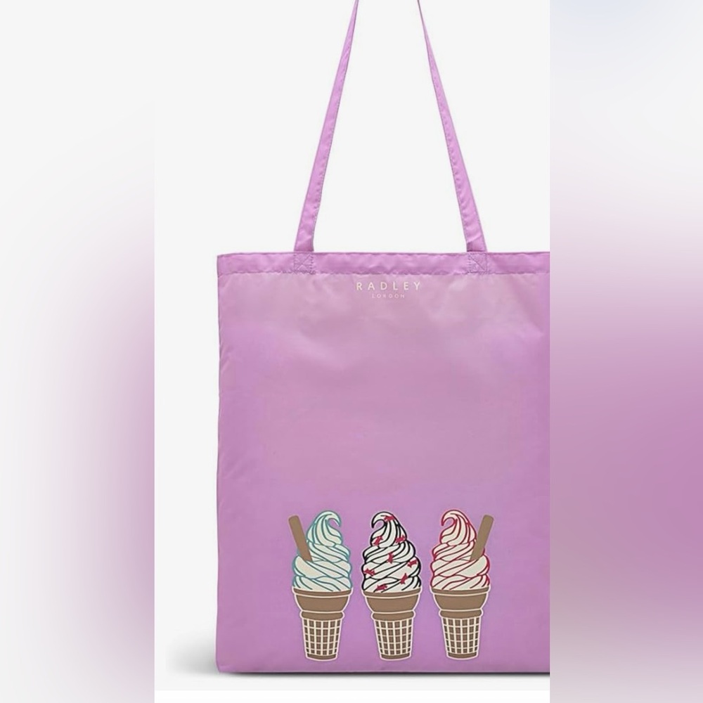 RADLEY London Responsible Foldaway Tote Feeling Sweet in Ice Cream Sugar Pink